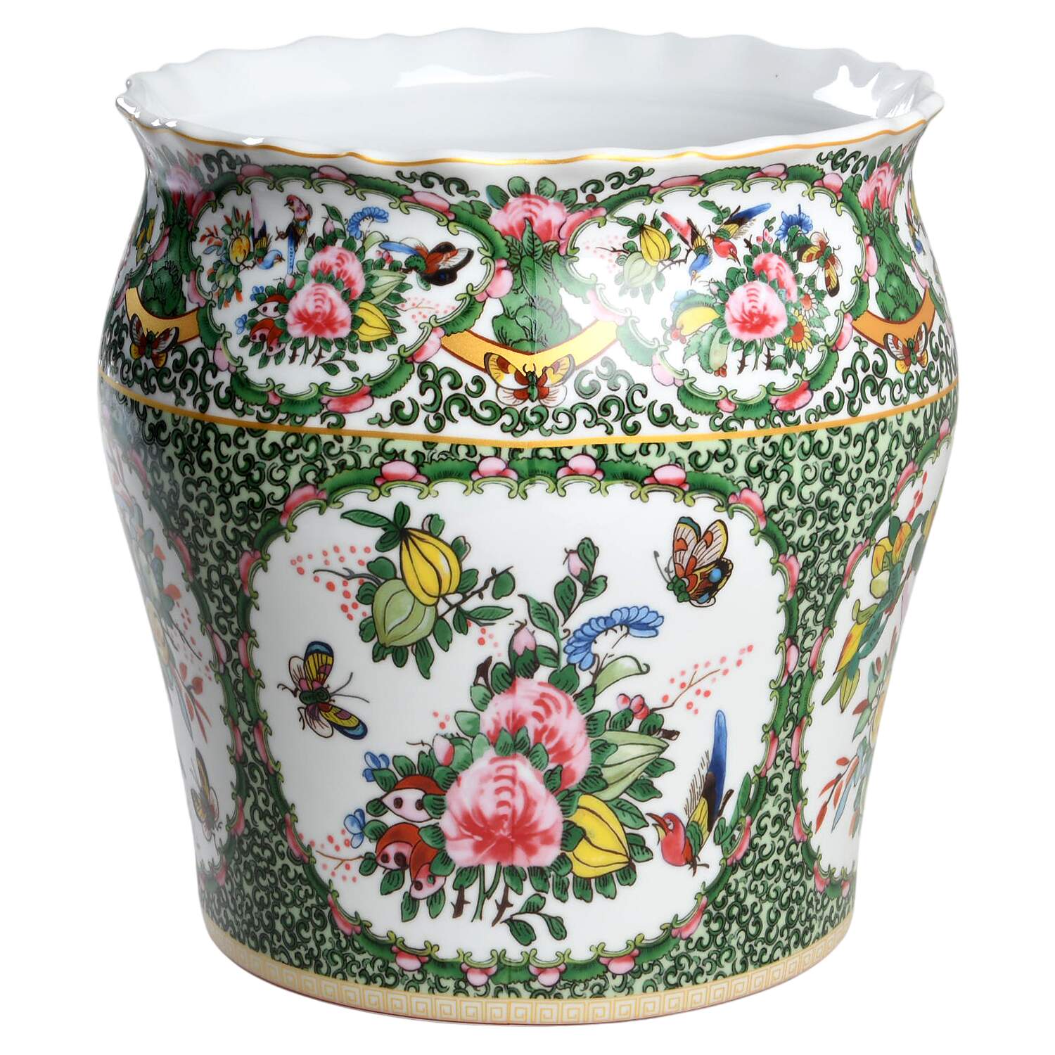 Famille Rose 10" Planter No Underplate by Williams-Sonoma-1