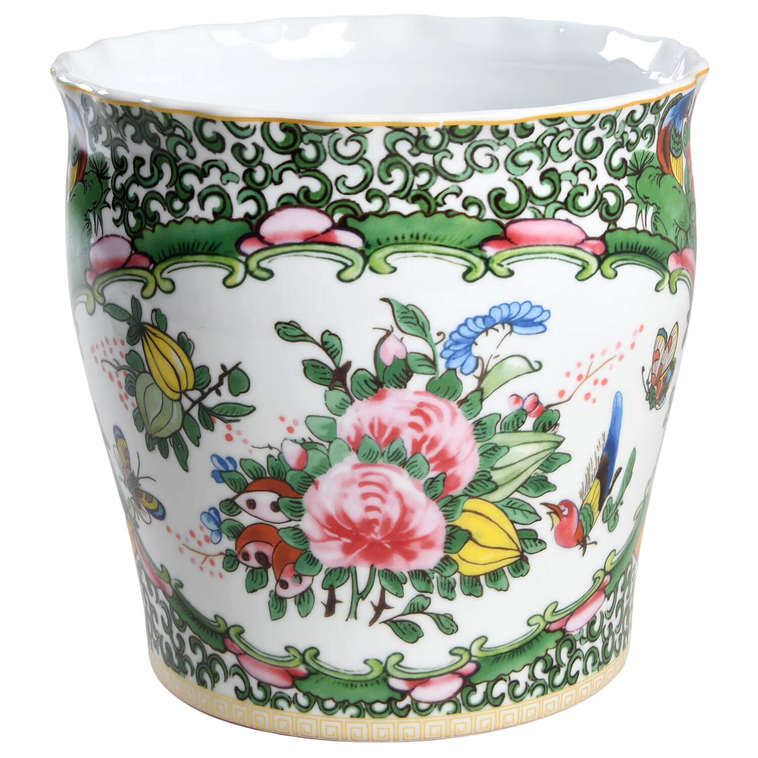 Famille Rose 7" Planter No Underplate by Williams-Sonoma-1