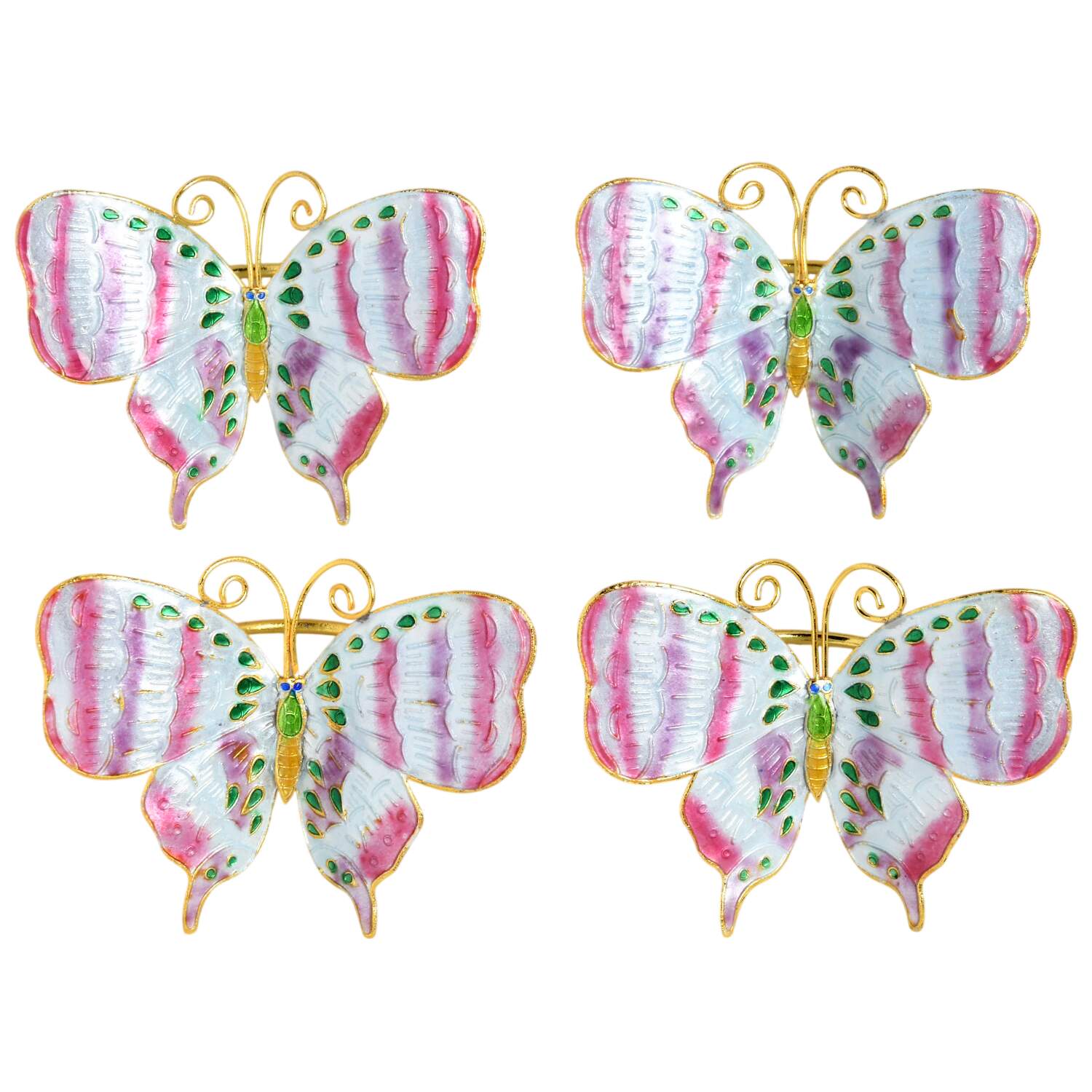 Famille Rose Figural Napkin Ring by Williams-Sonoma-1