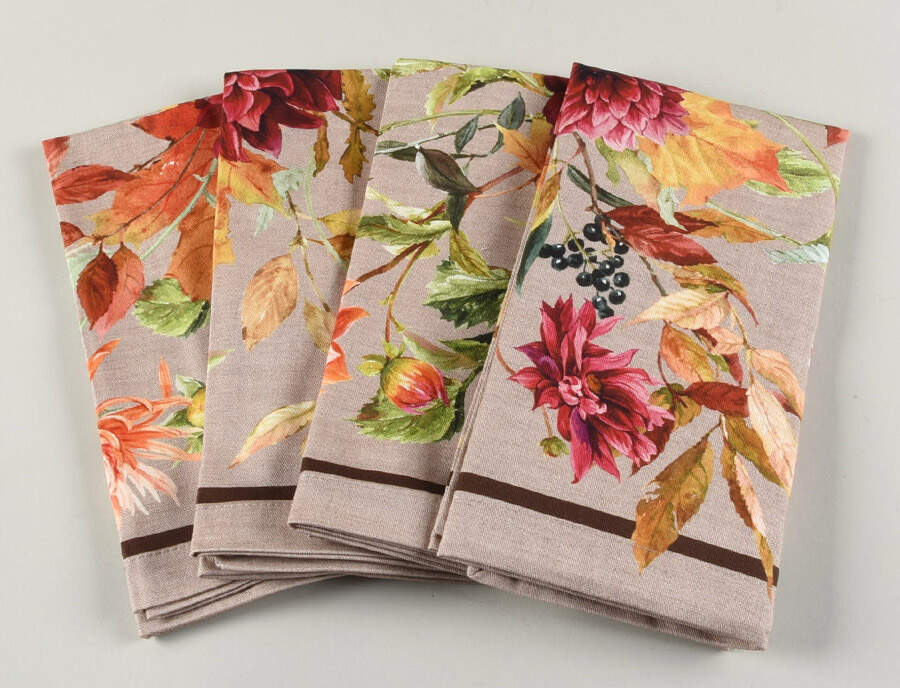 Harvest Bloom Cloth Napkin - Set of 4 by Williams-Sonoma-1