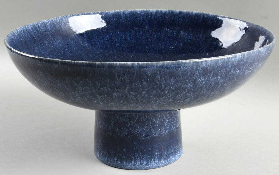 Cyprus Blue Large Footed Fruit Bowl by Williams-Sonoma-1