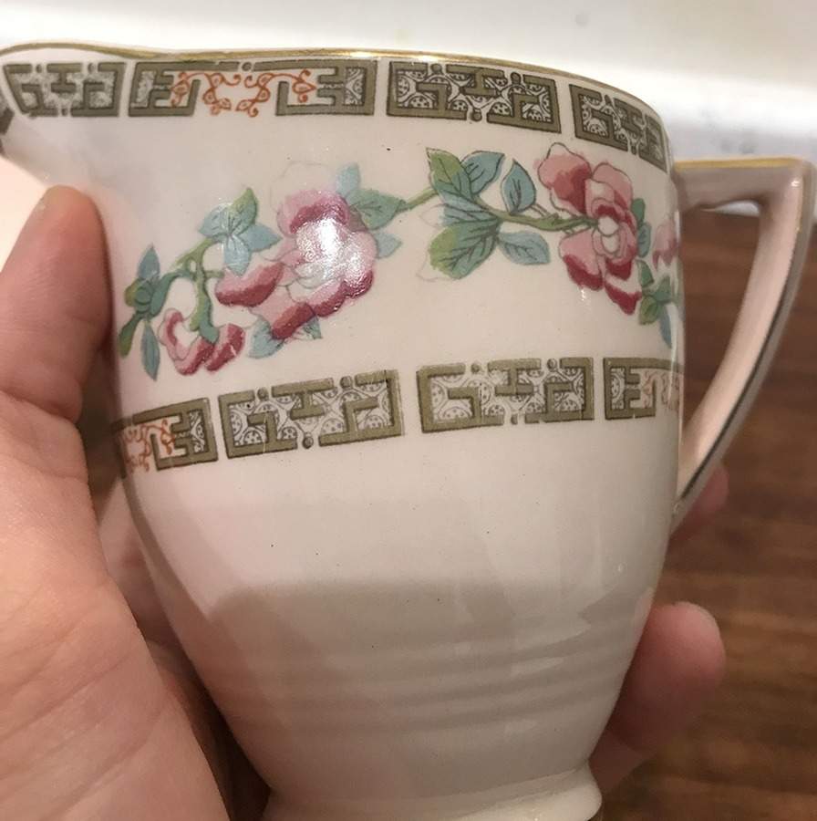 Indian Tree "Blush Rose" Pink Creamer by Wedgwood-1