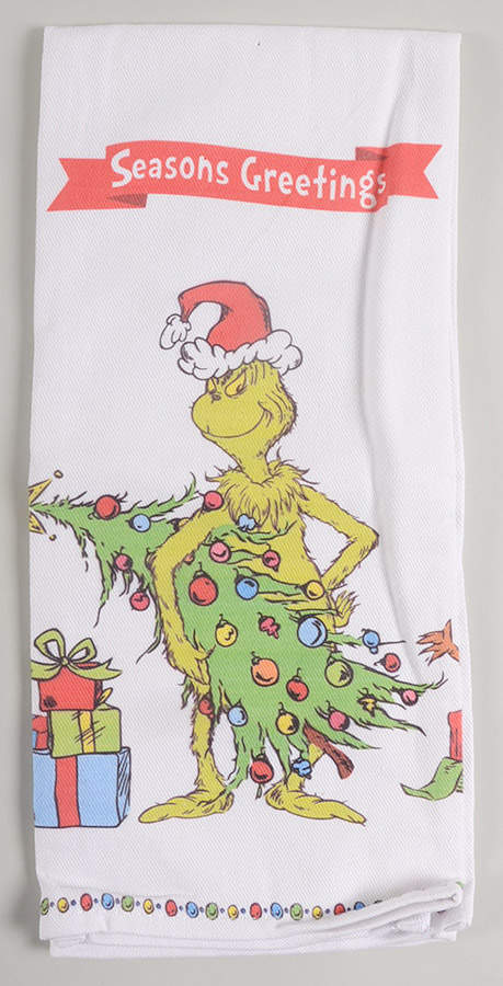 The Grinch Cloth Kitchen Towel by Williams-Sonoma-1