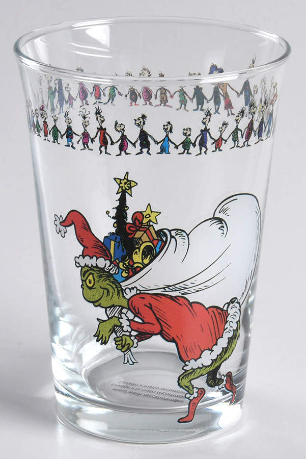 The Grinch Glassware Flat Tumbler by Williams-Sonoma-1