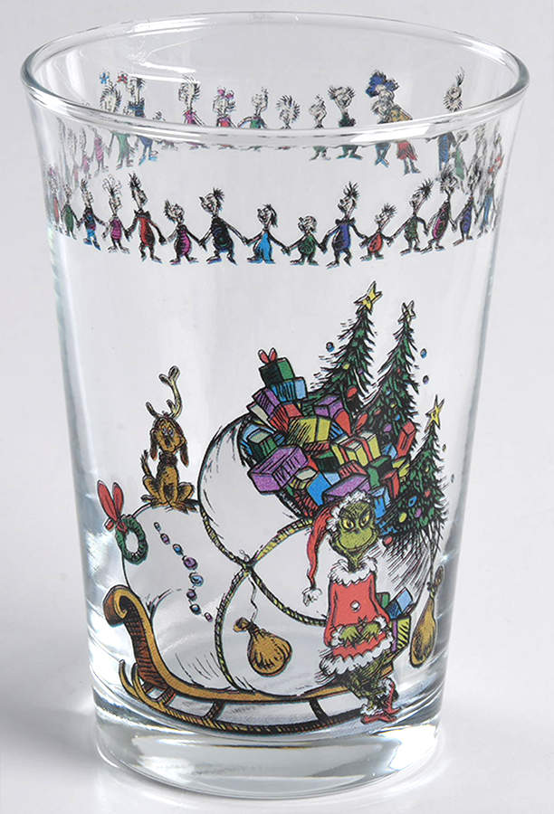 The Grinch Glassware Flat Tumbler by Williams-Sonoma-1