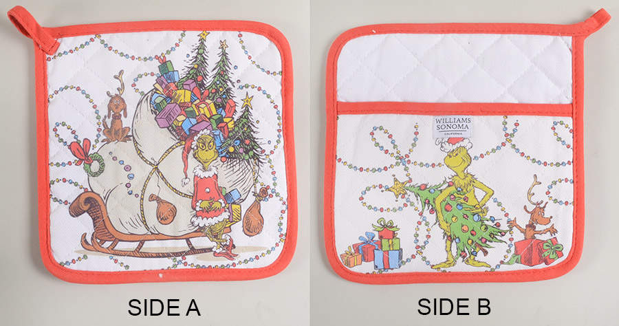 The Grinch Cloth Potholder by Williams-Sonoma-1