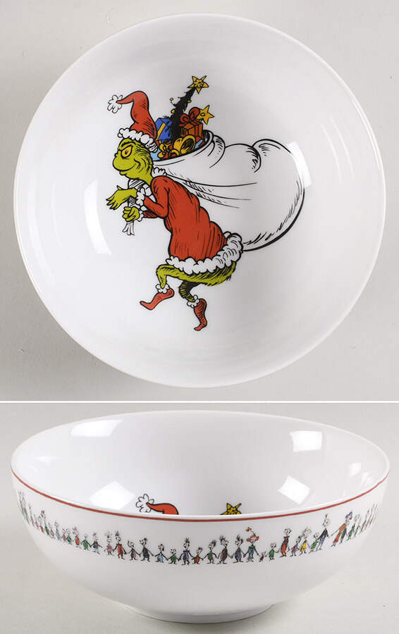 The Grinch Coupe Cereal Bowl by Williams-Sonoma-1
