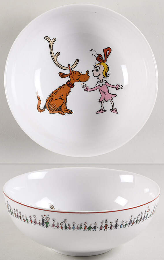 The Grinch Coupe Cereal Bowl by Williams-Sonoma-1