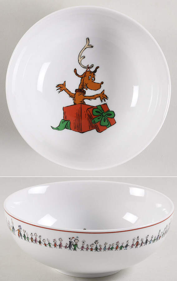 The Grinch Coupe Cereal Bowl by Williams-Sonoma-1