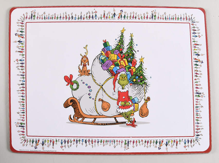 The Grinch Corkboard Placemat by Williams-Sonoma-1