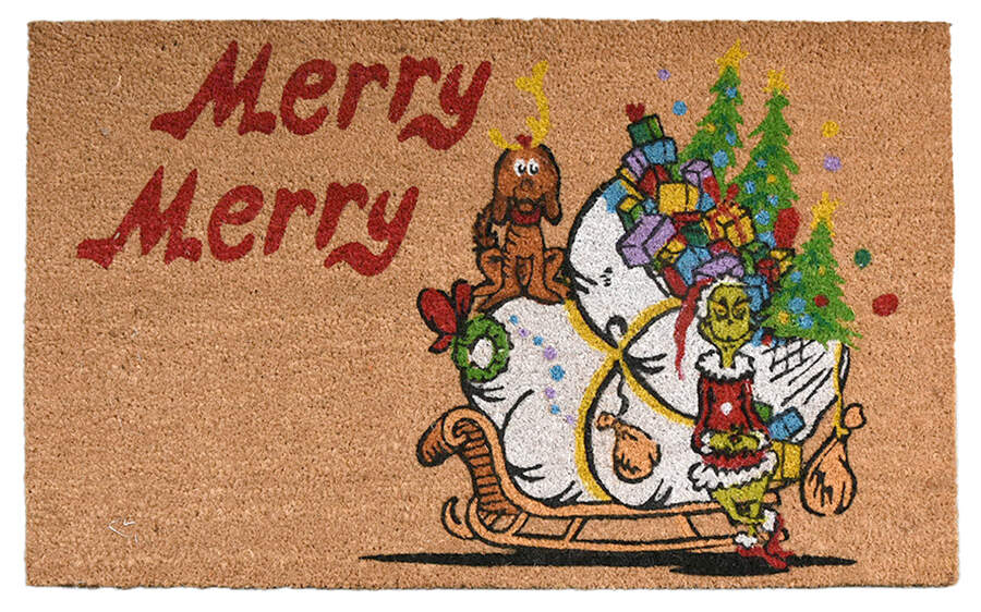 The Grinch Doormat by Williams-Sonoma-1