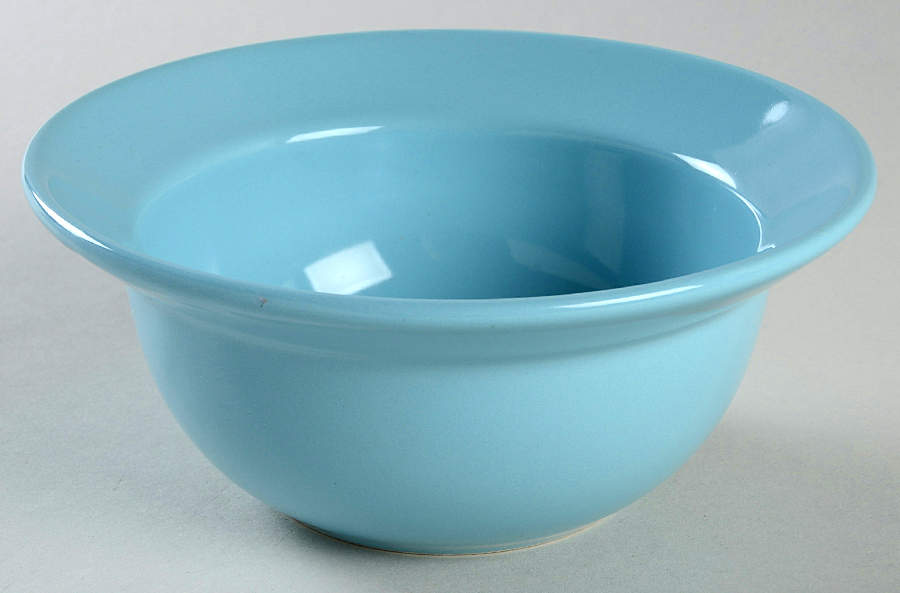 Lifestyle Turquoise Rim Cereal Bowl by Waechtersbach-1