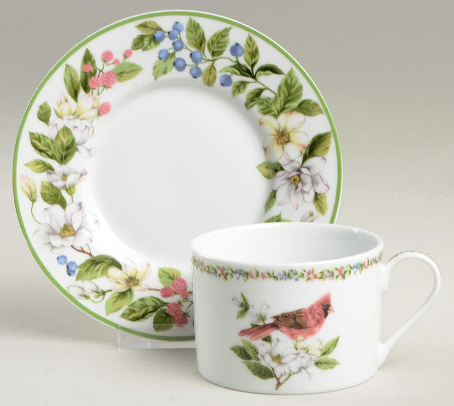 WFE16 Flat Cup & Saucer Set by National Wildlife Federation-1