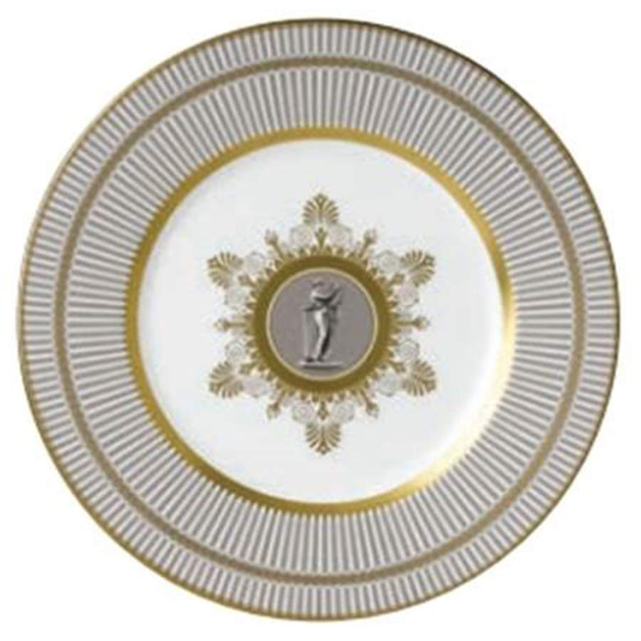 Anthemion Grey Accent Luncheon Salad Plate by Wedgwood-1