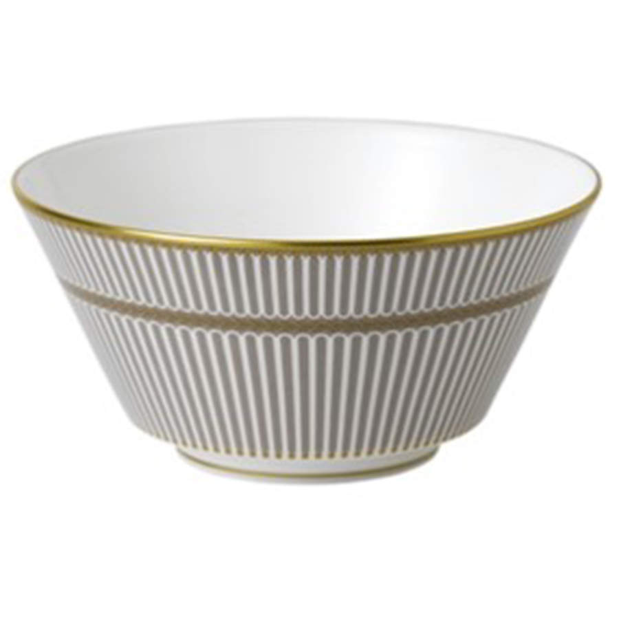Anthemion Grey Coupe Cereal Bowl by Wedgwood-1