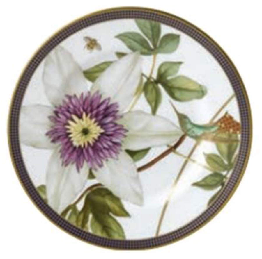 Hummingbird White Bread & Butter Plate by Wedgwood-1