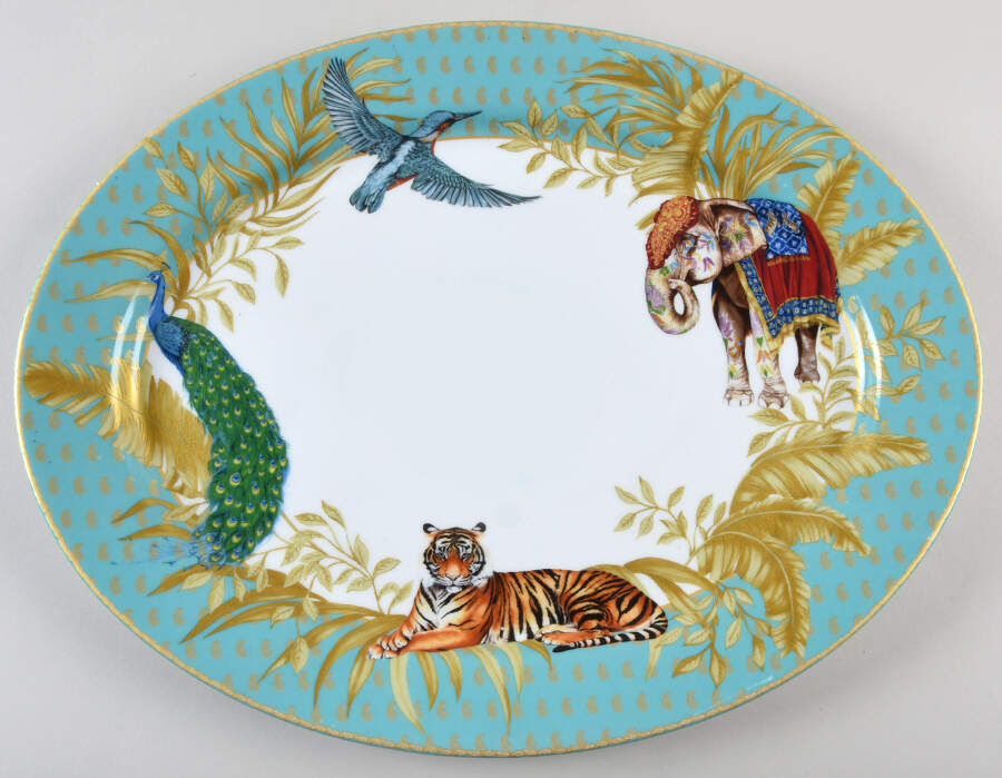 Raj 15" Oval Serving Platter by Williams-Sonoma-1