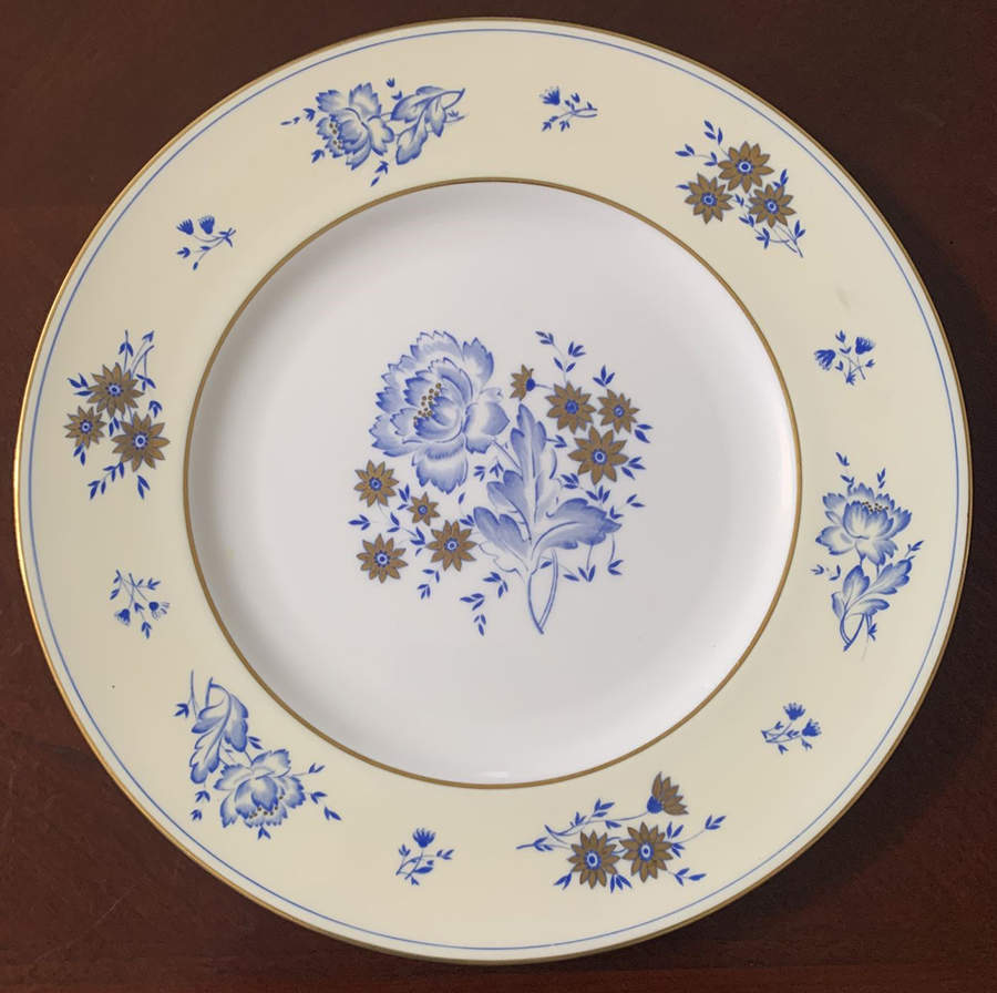 Harewood Blue Dinner Plate by Wedgwood-1