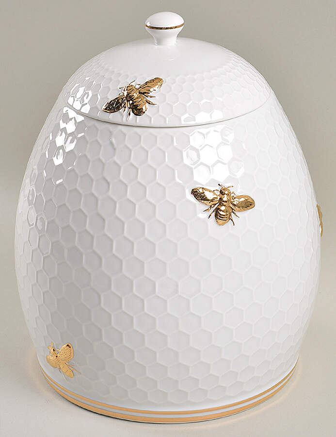 Honeycomb Figural Cookie Jar & Lid by Williams-Sonoma-1