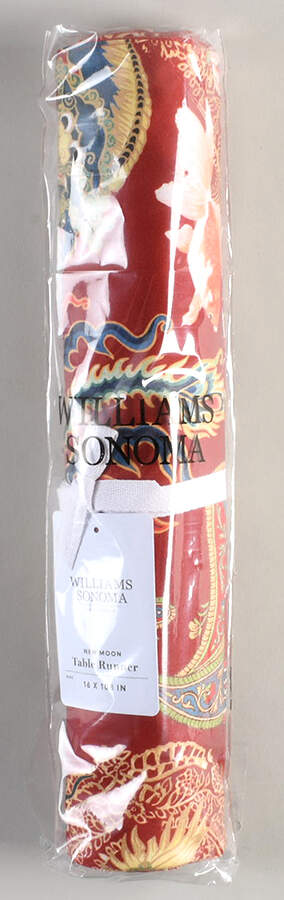 Lunar 16" X 108" Cloth Table Runner by Williams-Sonoma-1