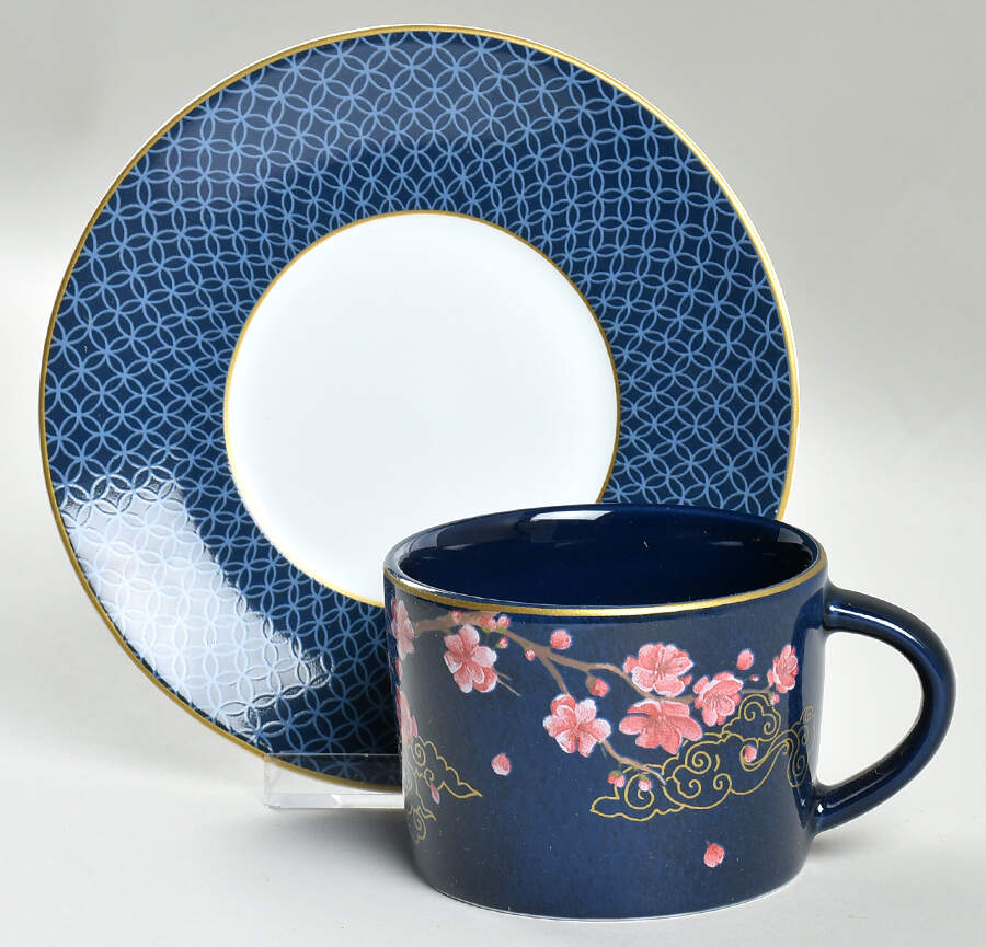Lunar Flat Cup & Saucer Set by Williams-Sonoma-1