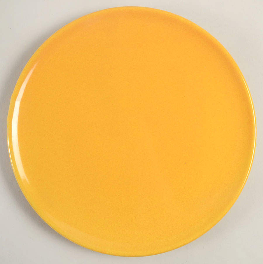 Fun Factory Freestyle Buttercup Yellow Coupe Dinner Plate by Waechtersbach-1