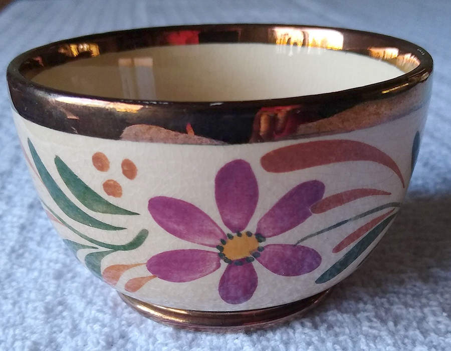 WAD16 Open Sugar Bowl by Wade (England)-1