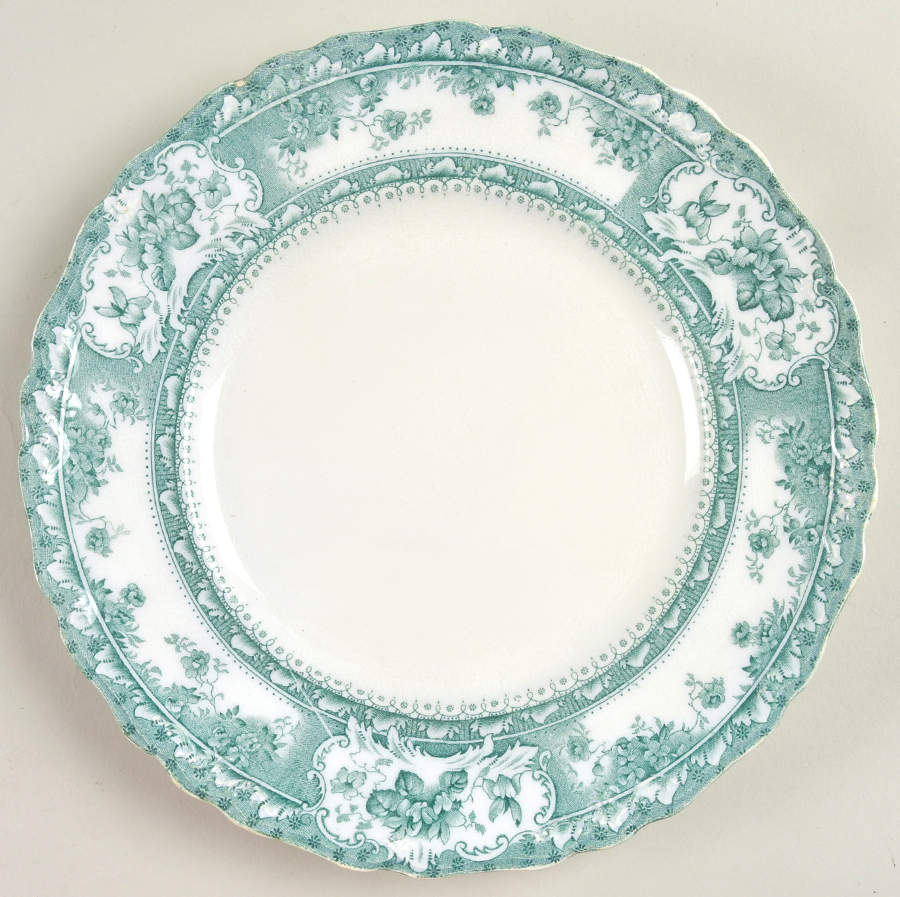 Phoebe Green Salad Plate by Wedgwood-1