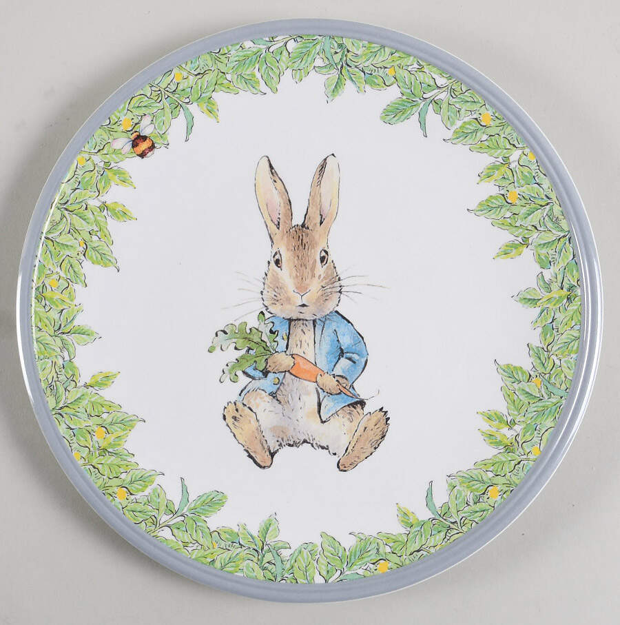 Peter Rabbit Melmac/Melamine Child's Plate by Williams-Sonoma-1