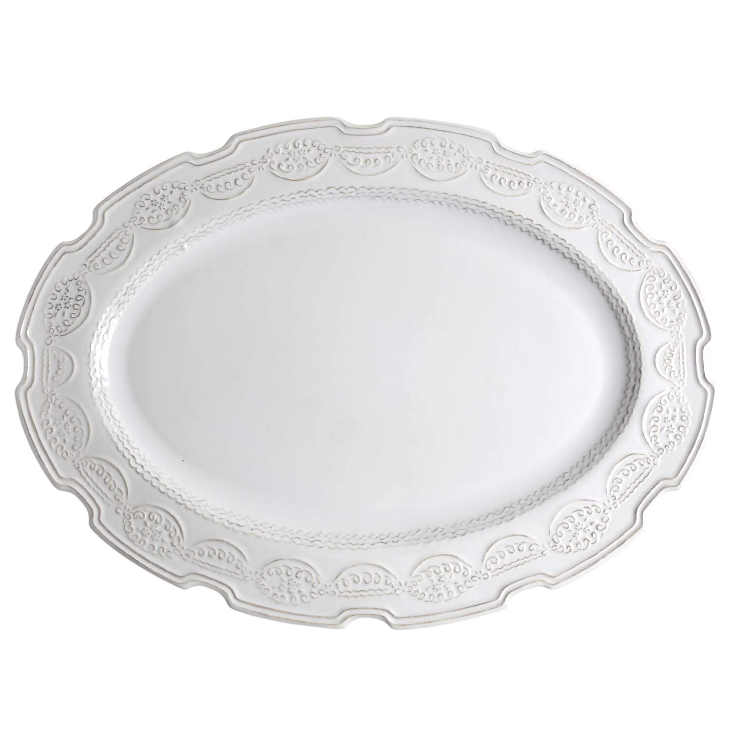 Gwendolyn 18" Oval Serving Platter by Williams-Sonoma-1