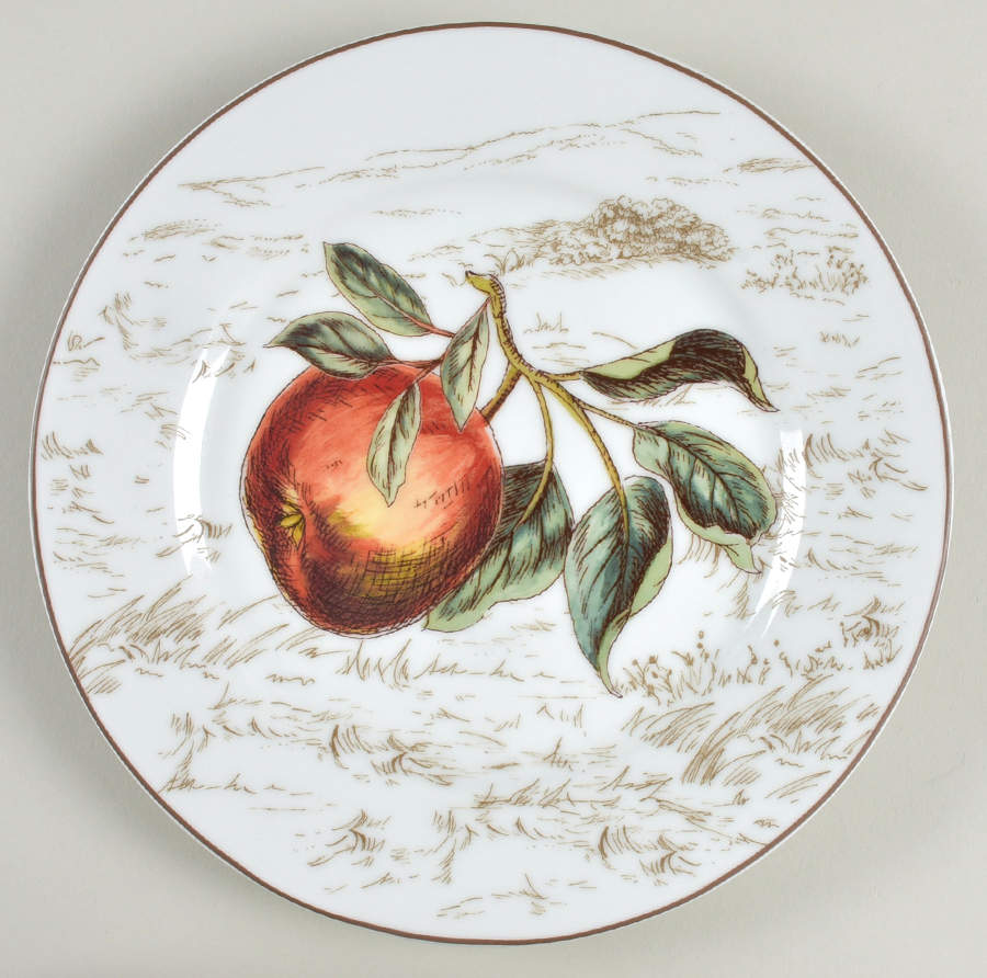 Plymouth Cornucopia Salad Plate by Williams-Sonoma-1