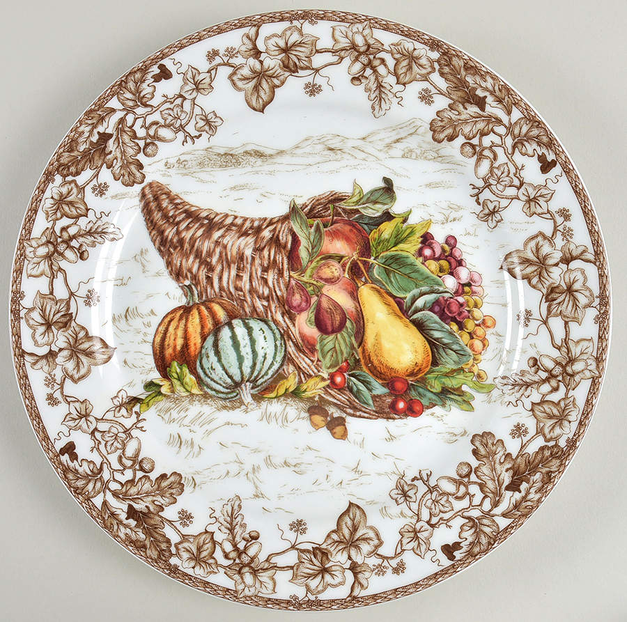 Plymouth Cornucopia Dinner Plate by Williams-Sonoma-1