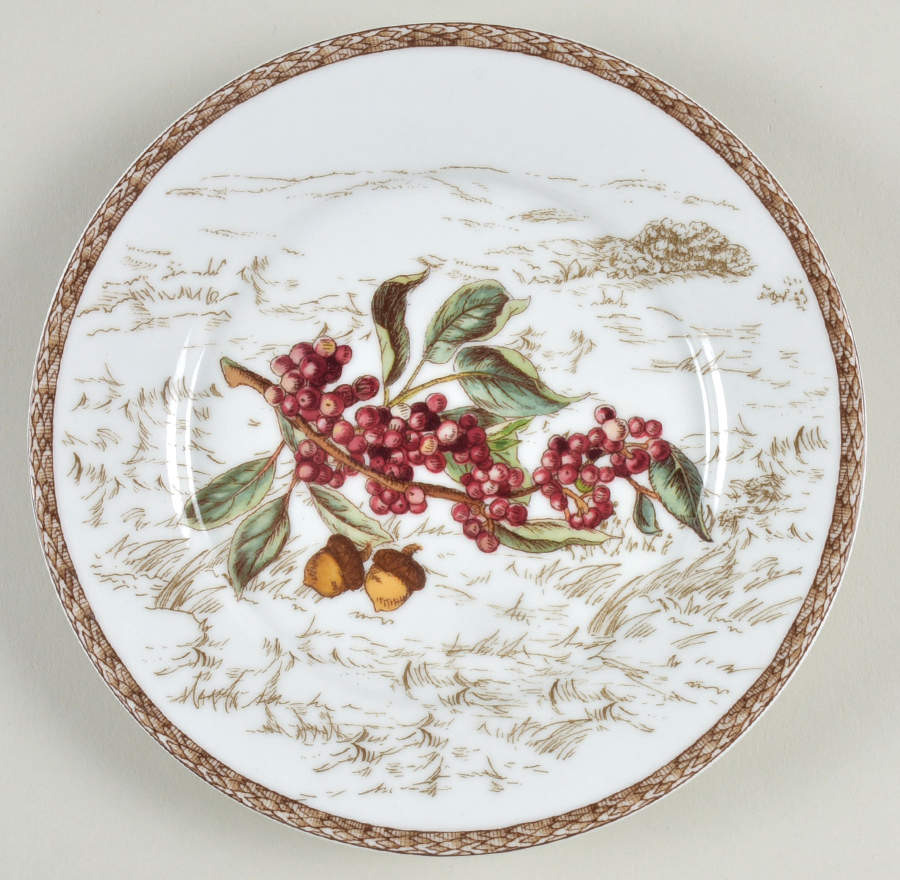 Plymouth Cornucopia Appetizer Plate by Williams-Sonoma-1