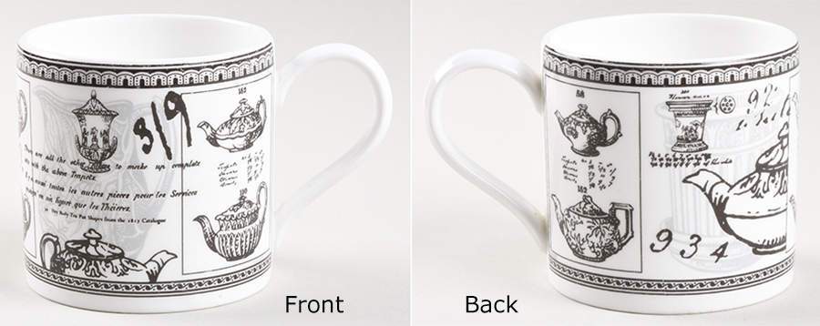 Tea Pot Panels Mug by Wedgwood-1