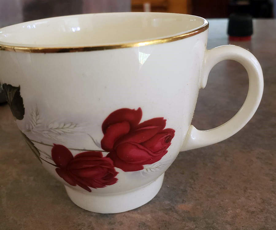 Harvest Rose Flat Cup by Wood & Sons-1