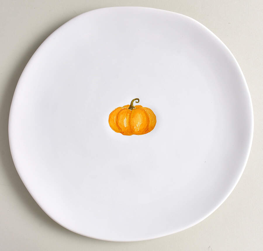 Sugar Pumpkin Dinner Plate by Williams-Sonoma-1