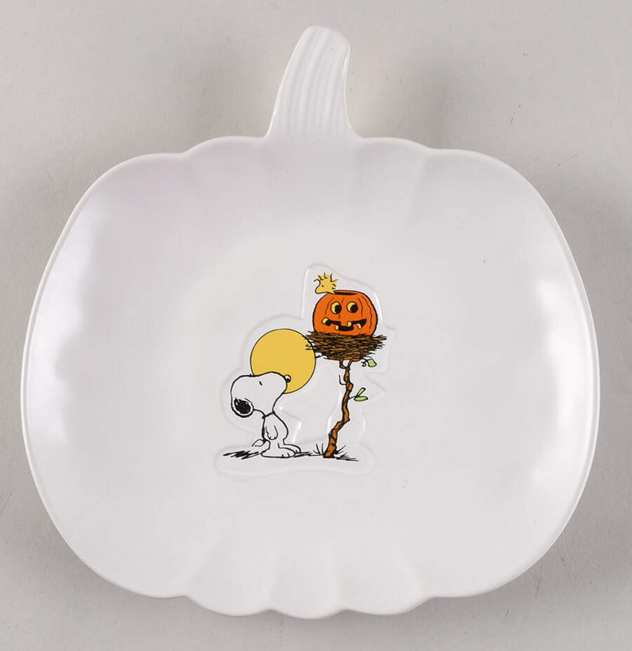 Peanuts Halloween Salad Plate by Williams-Sonoma-1