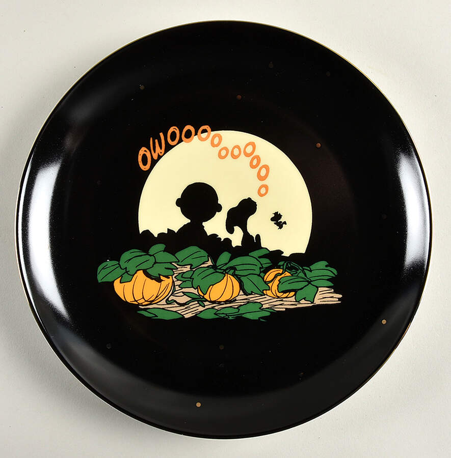 Peanuts Halloween Salad Plate by Williams-Sonoma-1