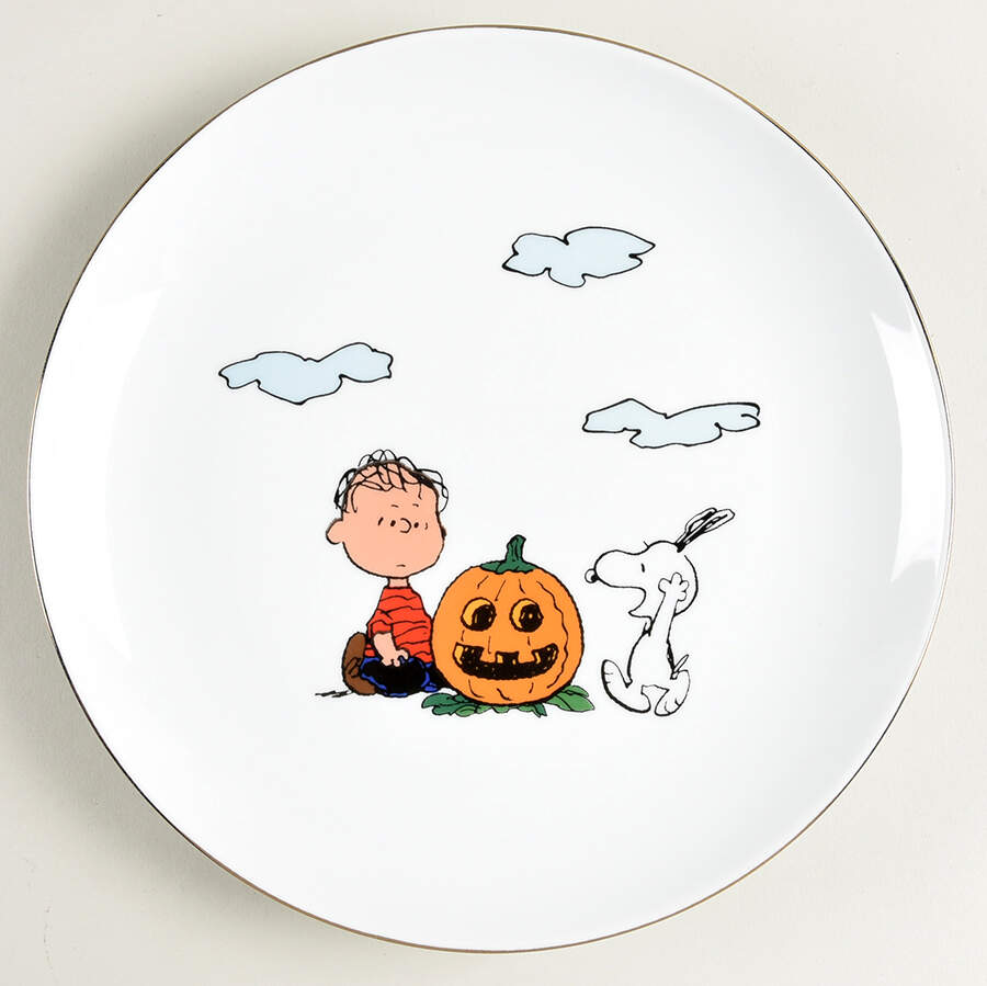 Peanuts Halloween Salad Plate by Williams-Sonoma-1