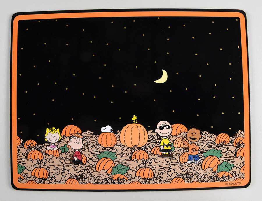 Peanuts Halloween Corkboard Placemat by Williams-Sonoma-1