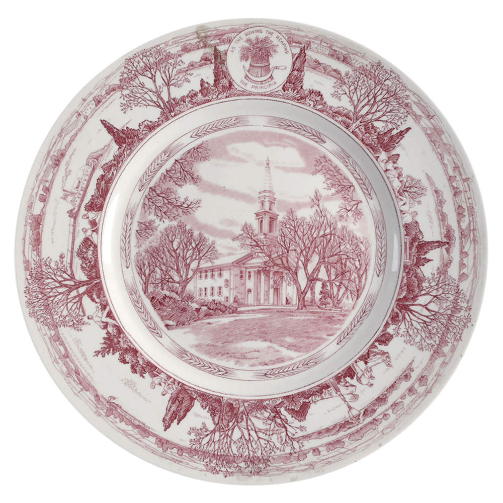 Principia College, The Mullberry Dinner Plate by Wedgwood-1