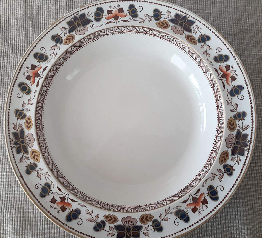 G1048 Large Rim Soup Bowl by Wedgwood-1