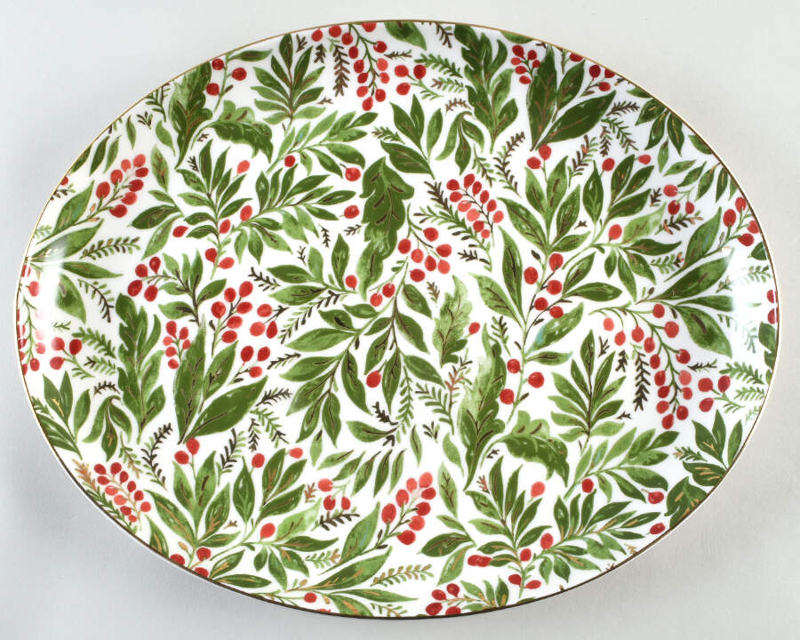 Noel 15" Oval Serving Platter by Williams-Sonoma-1