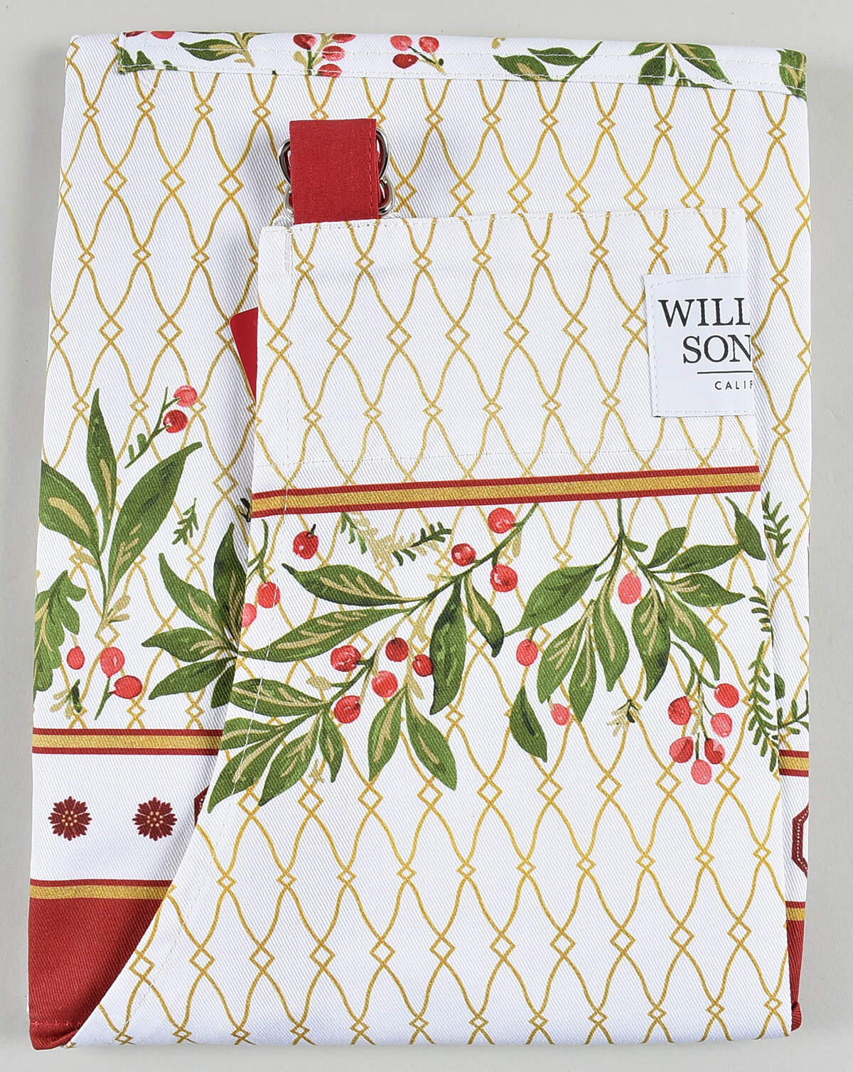 Noel Cloth Kitchen Apron by Williams-Sonoma-1