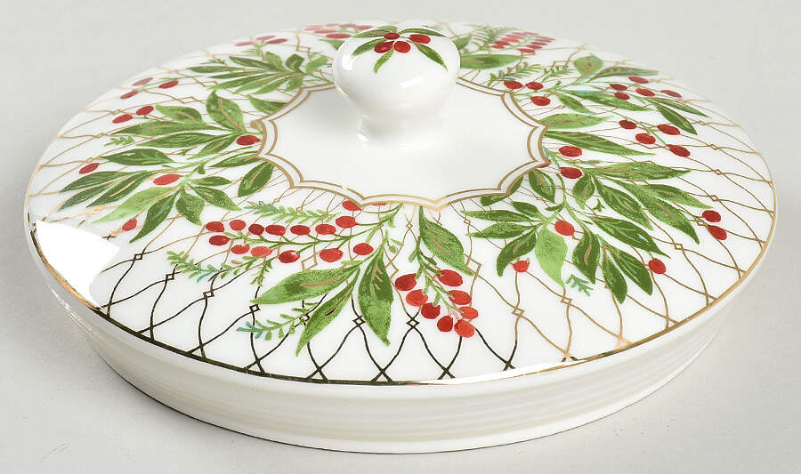 Noel Lid for Cookie Jar by Williams-Sonoma-1