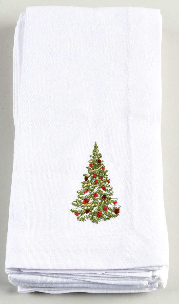 Noel Embroidered Cloth Napkin - Set of 4 by Williams-Sonoma-1