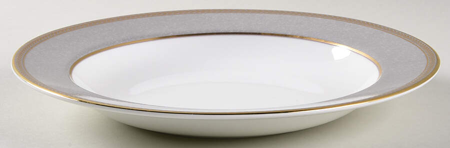 Renaissance Grey Large Rim Soup Bowl by Wedgwood-1