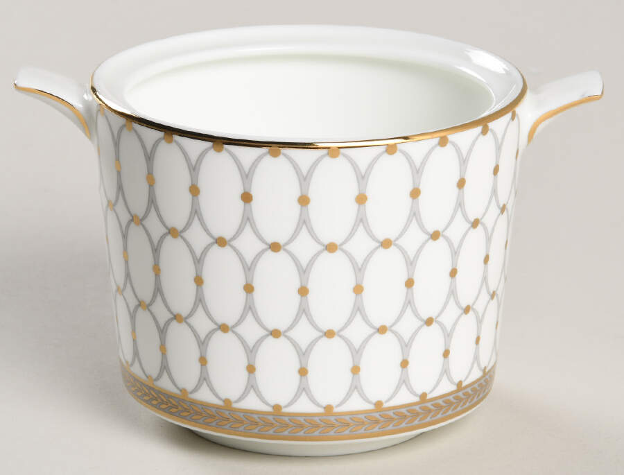 Renaissance Grey Sugar Bowl No Lid by Wedgwood-1
