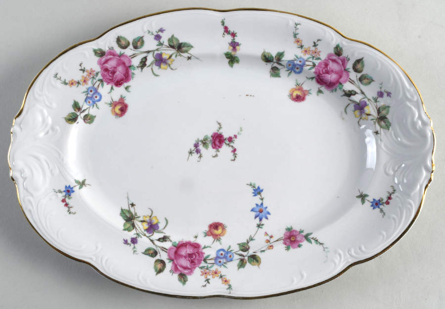 WLB130 13" Oval Serving Platter by Walbrzych-1