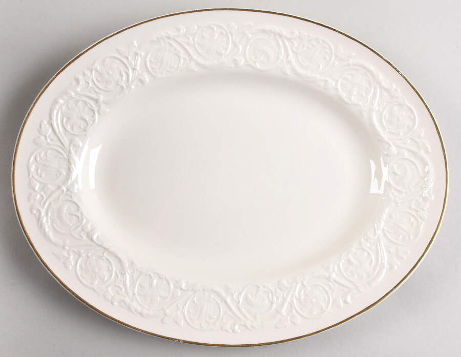 WW715 12" Oval Serving Platter by Wedgwood-1